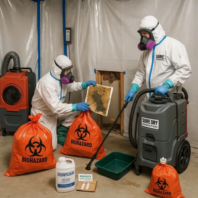 Contaminated Water Handling Protocols process in Friendship, NY