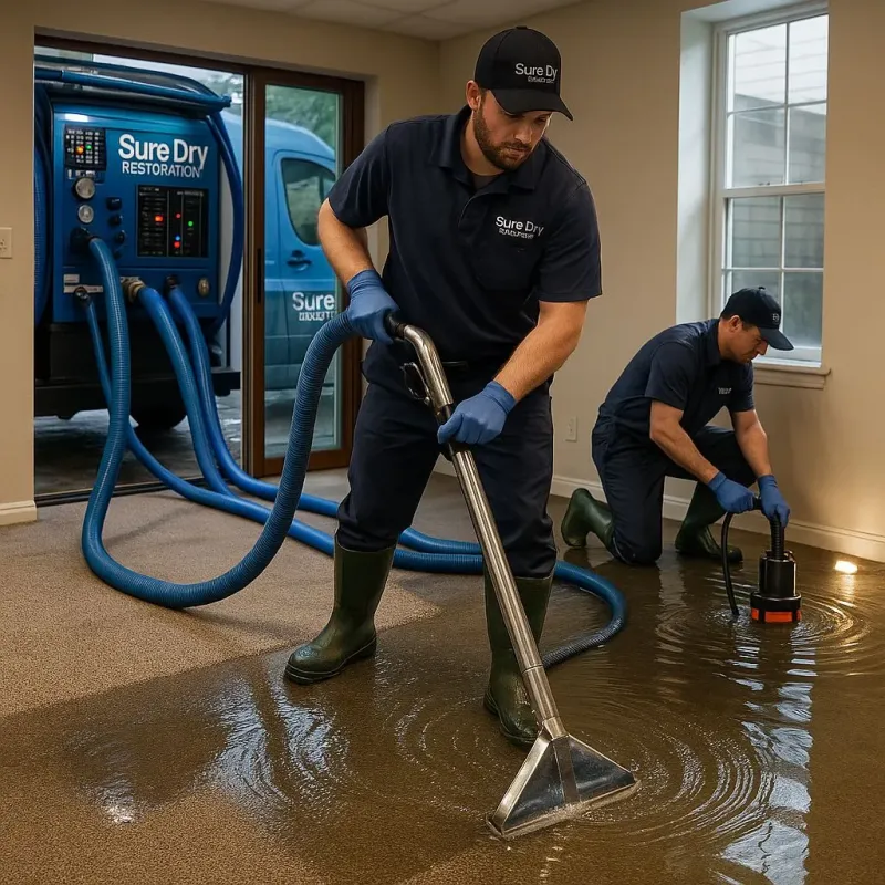 Water Extraction and Removal process in Friendship, NY